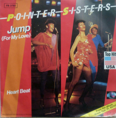 7'' 1982 KULT IN MINT- ! POINTER SISTERS : Jump