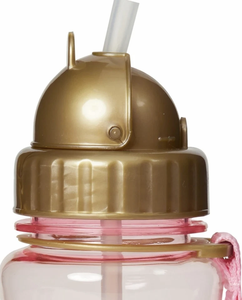 Taza Skip Hop para niños pequeños con pajita, botella de paja Zoo, ciervo reno rosa RARA Foto 4 de 4