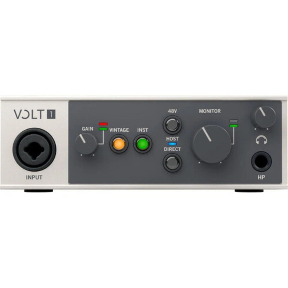 Universal Audio Volt 1 USB-C Audio/MIDI Interface - Image 2 of 4