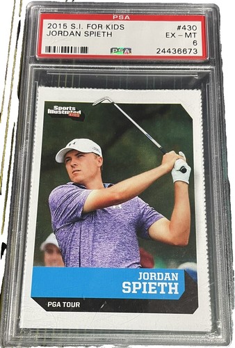 Jordan Spieth ROOKIE USA PGA SI Sports Illustrated For Kids Golf