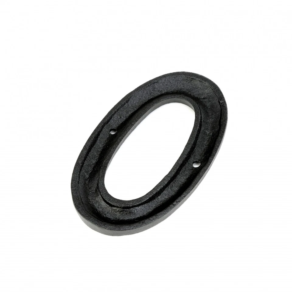 Number "0" House Number Black Wrought Iron 4"H | Renovator's Supply - Image 4 of 4