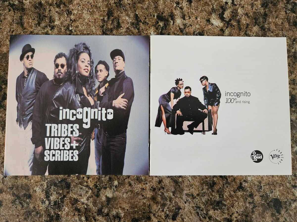2 BMG INCOGNITO CDS minty! 100 DEGREES AND RISING exc
