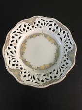 Oscar de la Renta Fine China Tiered Floral Dessert 5&rdquo; Plate