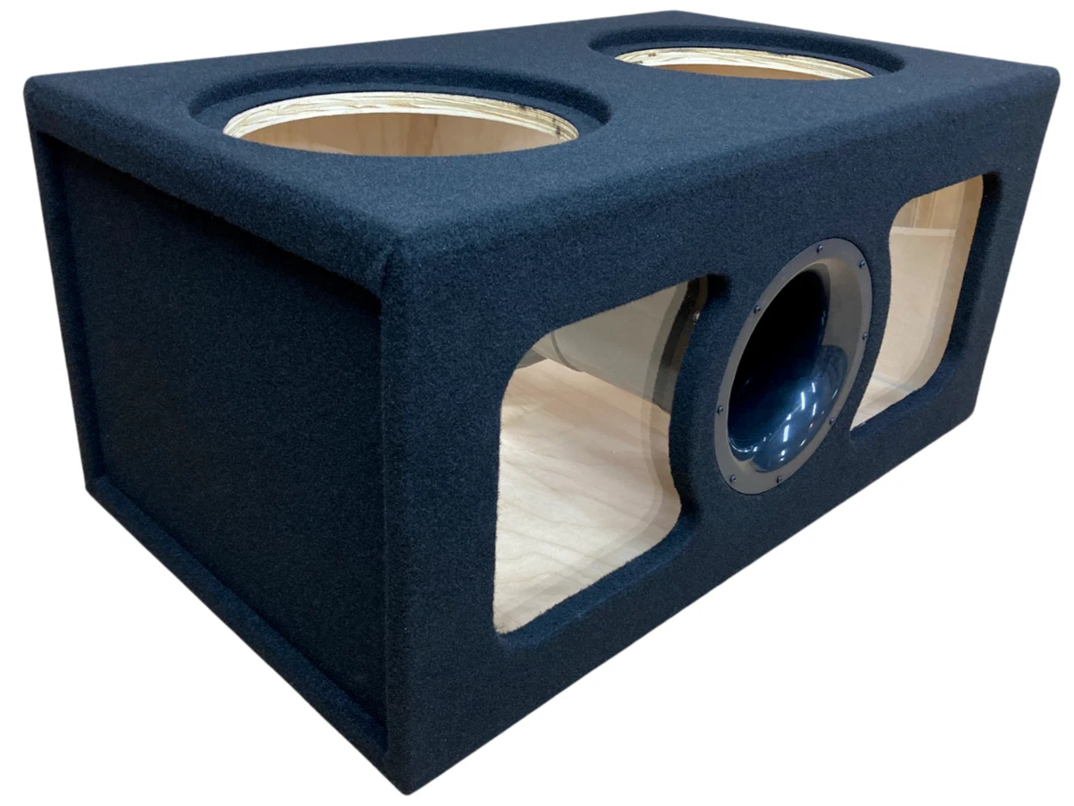 Ported Subwoofer Box Enclosure for 2 12