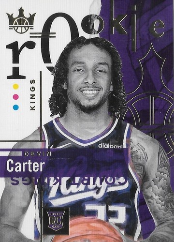 2024-25 Panini Court Kings - Rookies I Devin Carter #114 (RC) - Kings