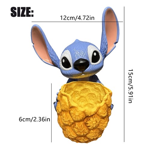 NEW Lilo & Stitch Movie 2025 Stitch W/Pineapple Popcorn Bucket - Picture 3 of 9