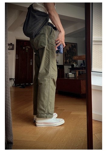 Men's OG-107 11.6 oz Baker pants overalls fatigue practical pants retro trousers - Picture 2 of 20