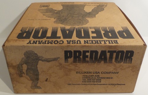 PREDATOR : SOFT VINYL PREDATOR MODEL KIT MADE BY BILLIKEN IN 1991 - Picture 4 of 6