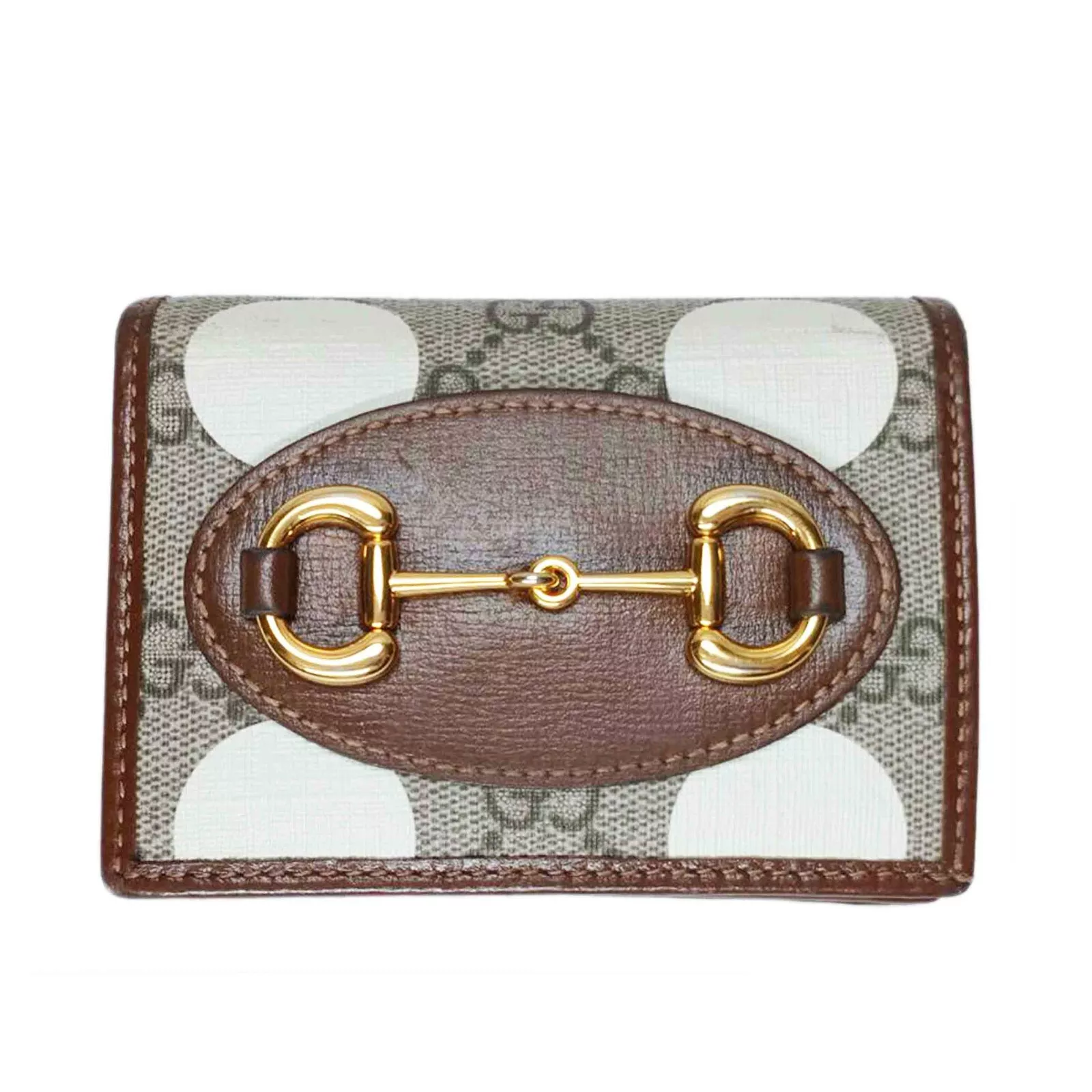 GUCCI Horsebit 1955 étui à cartes portefeuille marron 621887 sac à main 805000944722000 Japon