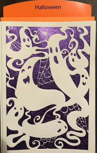 Happy Halloween Day Cards Sunrise By Hallmark Lot of 1 Each Choose From List - Picture 28 of 43