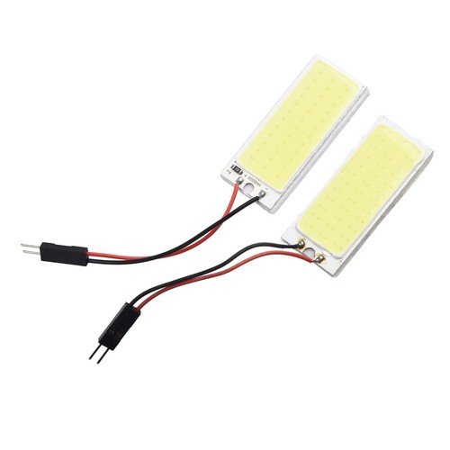 2pcs 12V Xenon HID White 36-COB LED Dome Map Lights Bulbs Car Panel Lamp Lights - Picture 7 of 12