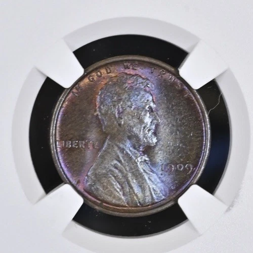 1909 VDB Lincoln Cent NGC MS64 BN Eye Candy Series 1 🔥 Color Toned 🔥