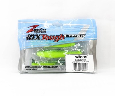 Zman Soft Köder Mulletron Swimbait 4 Zoll 3/Pack Sexy Mullet (6292)