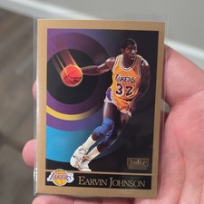 SkyBox 1990-91 Magic Johnson Los Angeles Lakers #138 Base Set Basketball Card