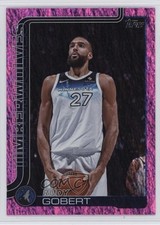 2025-26 Topps Pink Holo Foil Rudy Gobert #111 14lm