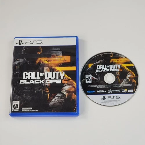Call Of Duty: Black Ops 6 (Sony PlayStation 5 PS5, 2024) Complete FPS Shooter VG