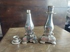 Vintage Avon Candlestick Cologne Bottles Set of 2 Moonwind & Imperial Garden — photo 2