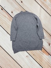 Mango XL wool blend waffle knit sweater dress  