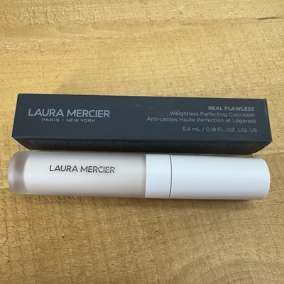 LAURA MERCIER ~ REAL FLAWLESS WEIGHTLESS PERFECTING CONCEALER ~ # 0W1 ~ 0.18 OZ
