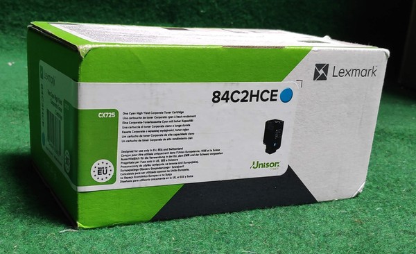 Lexmark Original Toner 84C2HCE Cyan 16.000 Seiten FüR CX725-image