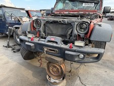 2007 2018 Jeep Wrangler Jk Jku Rubicon Steel Front Bumper Warn 9.5ti Winch Oem