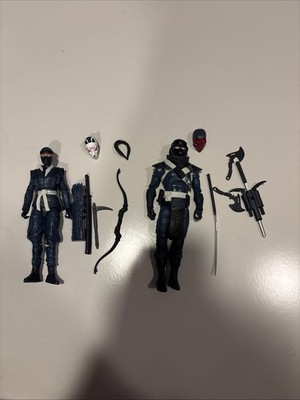 GI Joe Classified COBRA BLUE NINJAS 2-Pack 6-Inch Figures #51 Loose Complete