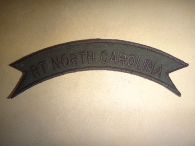 Vietnamkrieg 5th SFGp MACV-SOG RT NORTH CAROLINA CCN Dezent Scroll Patch