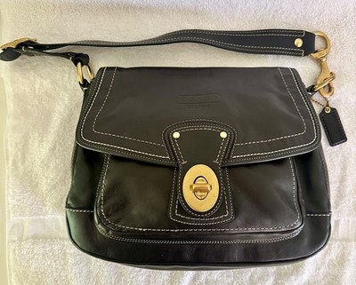 VTG Y2K COACH LEGACY ALI SHOULDER BAG F12854 WITH PINK INTERIOR NICE!