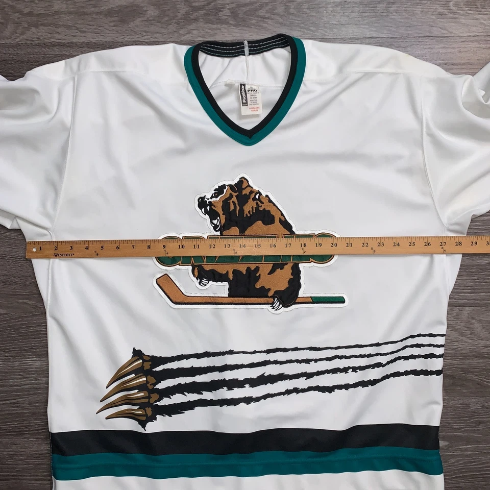 Vintage IHL Denver/Utah Grizzlies Hockey Jersey Sz. 52 - Image 4 of 4