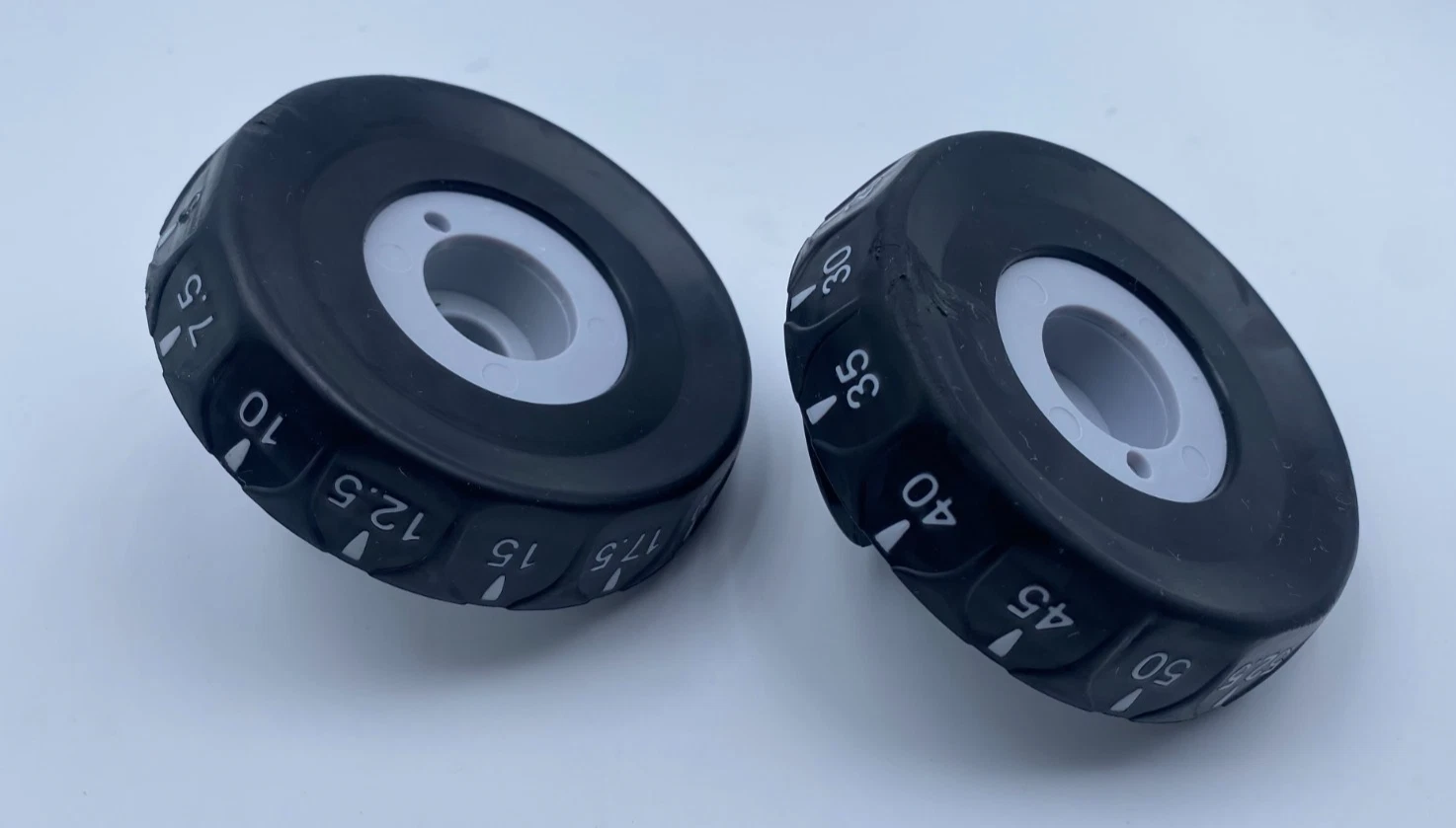 (2) Bowflex Nautilus 552 Series 1 or 2 Dumbbell Replacement Weight Selector Dial