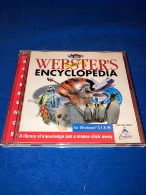 Webster’s Family Encyclopedia Windows 95 & 3.1 SoftKey Software PC CD ROM - Image 1 of 4