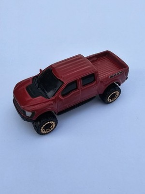 2017 FORD F-150 RAPTOR Red Custome Beadlock Wheel Swap, Loose