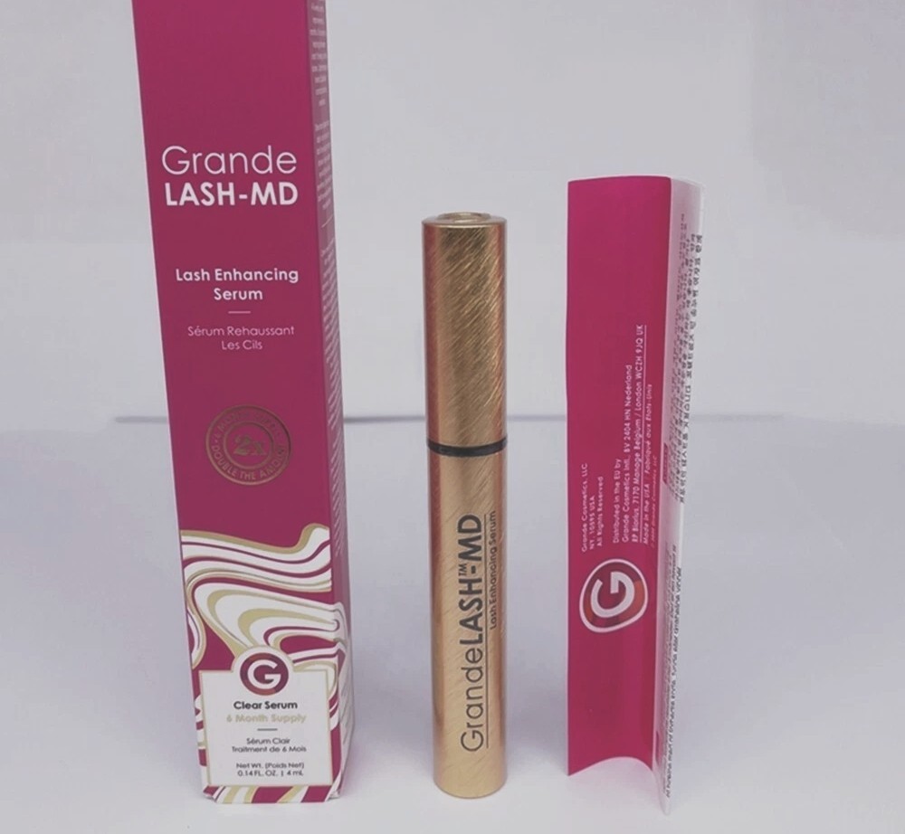 1 Bottle 4ML Grande LASH-MD Lash Enhancing Serum 6 Month Supply EXP: 01/28