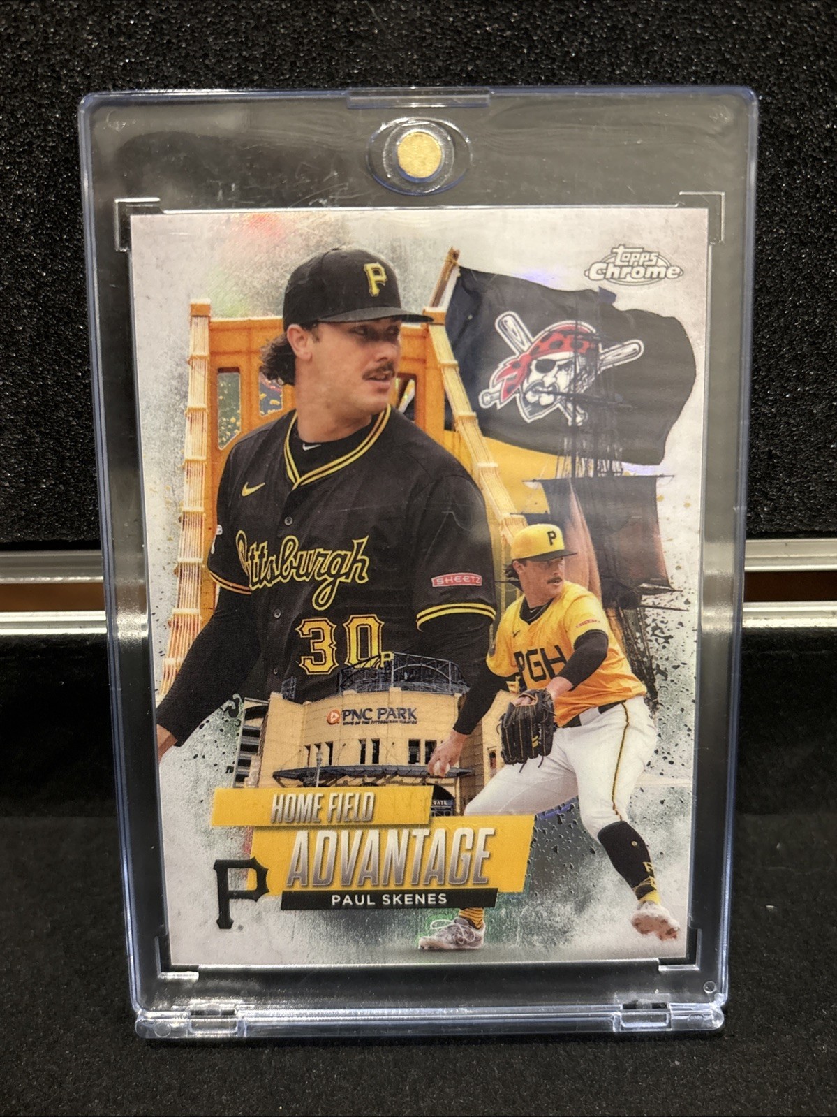 2025 Topps Chrome Paul Skenes Home Field Advantage Case Hit SSP