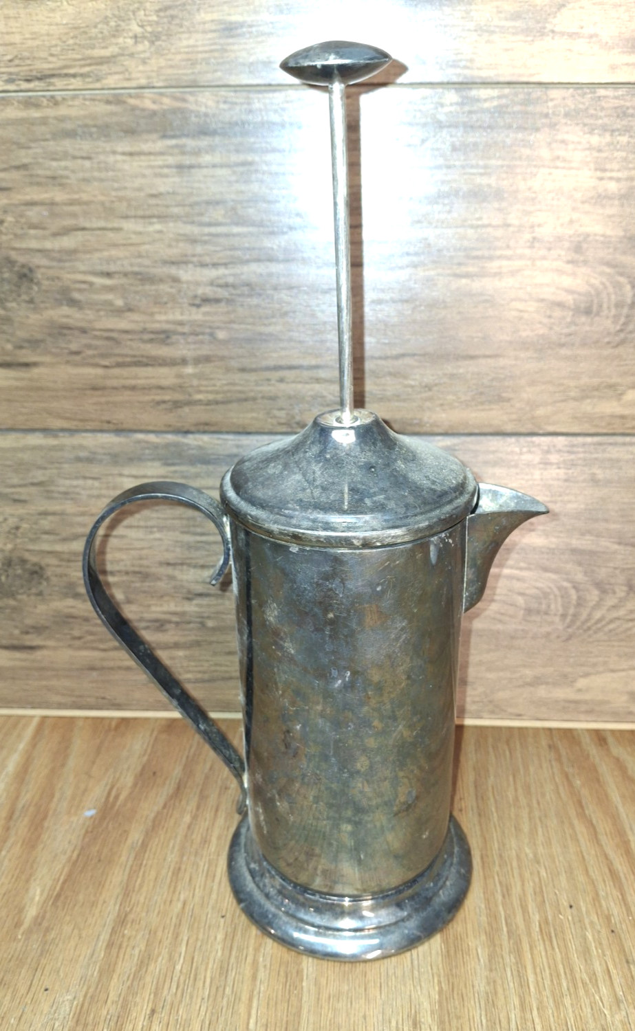 Triple Silverplate Coffee Maker 9" Andover Silver Co. #630