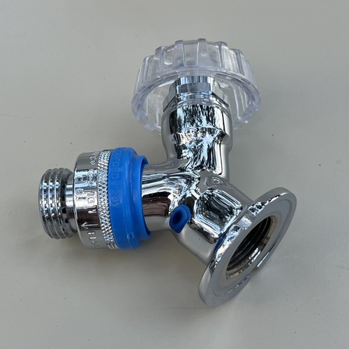 Woodford 24P3/4-PC 3/4” FIP Inlet Mild Climate Wall Faucet Polished Chrome - Picture 4 of 5