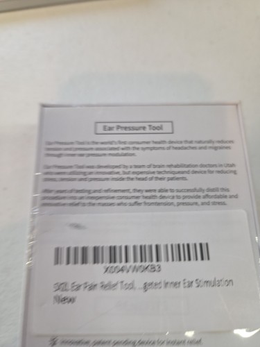 Ear Pressure Relief Tool | Inner Ear Stimulation | Stress Tension Aid | New - Picture 4 of 4