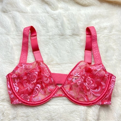 NWOT Myla London floral street lace bra in sherbet 12769 - Picture 4 of 10
