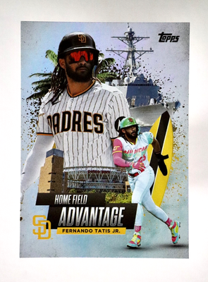 2025 Topps Home Field Advantage Fernando Tatis Jr. Case Hit Padres