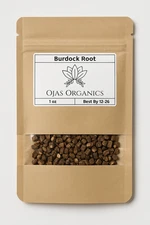 1 oz Organic Burdock Root