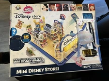 NEW ZURU MINI BRANDS DISNEY STORE EDITION INCLUDES 15 MYSTERY MINIS 34 PIECES