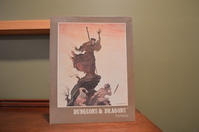 1981 Vintage TSR St Regis Advanced Dungeons & Dragons Portfolio Folder