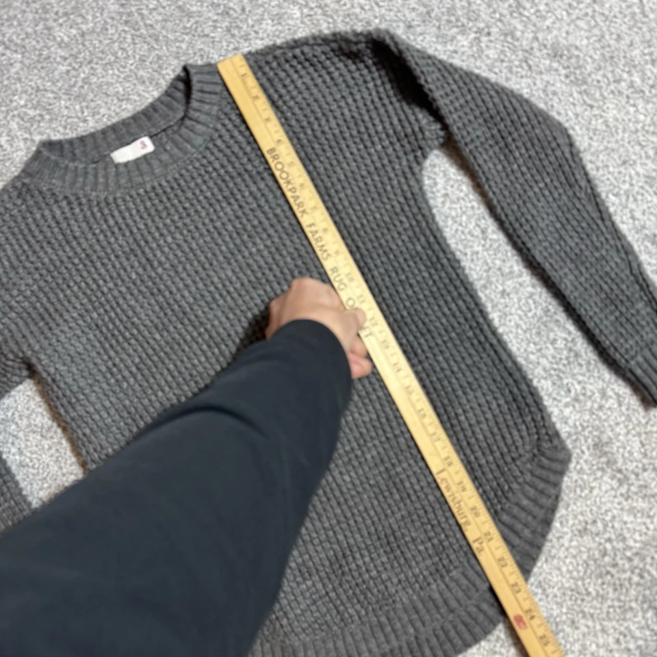 Suéter Lagenlook Mujer Talla Pequeña Térmico Tejido Waffle Grandpacore Grunge Años 2010 Foto 2 de 4