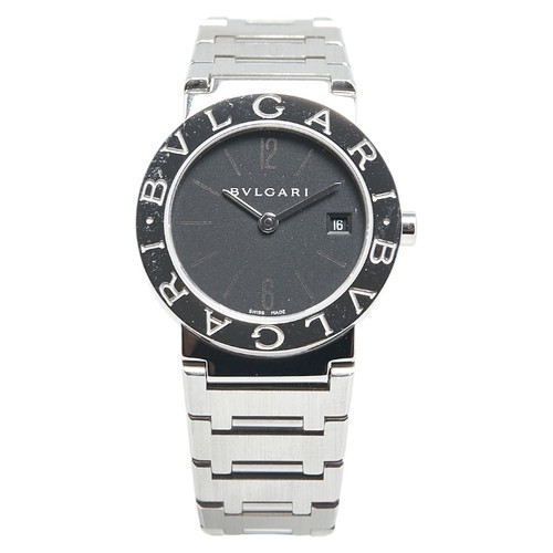 BVLGARI Bulgari Bulgari Watches BB26Stainless Steel Quartz black dial Women ... - Picture 2 of 13