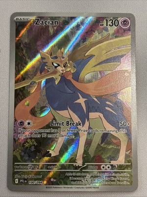 Zacian 100/094 Me02: Phantasmal Flames Holo