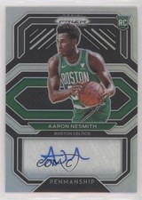 2020-21 Panini Prizm Rookie Penmanship Silver Aaron Nesmith #RP-ANS Auto s7f