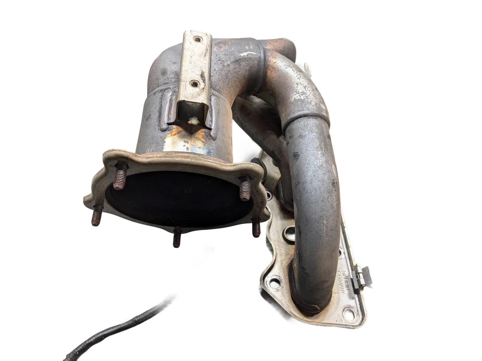 Cabezal colector de escape delantero izquierdo Porsche Cayenne 2011-2014 OEM sin turbo Foto 4 de 4