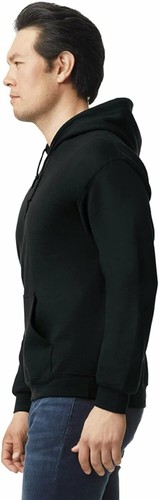 Gildan Unisex Adult Fleece Hoodie Sweatshirt, Style G18500, Multipack - Picture 2 of 6