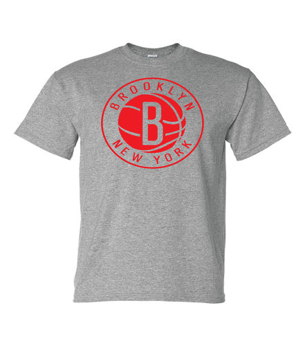 T-shirt Brooklyn Nets logo BKLN - taglie S-5XL e bambini giovani - Foto 8 di 30