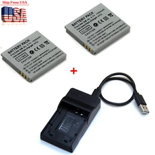 Battery / Charger For Canon PowerShot SD30 SD40 SD200 SD300 SD400 Digital ELPH